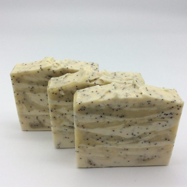 Rise & Shine Soap~ Lemon & Poppy Seed