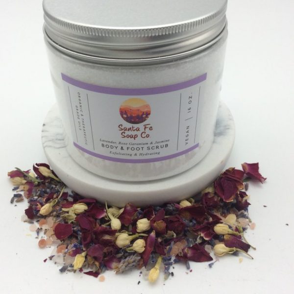 Body Polish~ Lavender, Rose Geranium & Jasmine